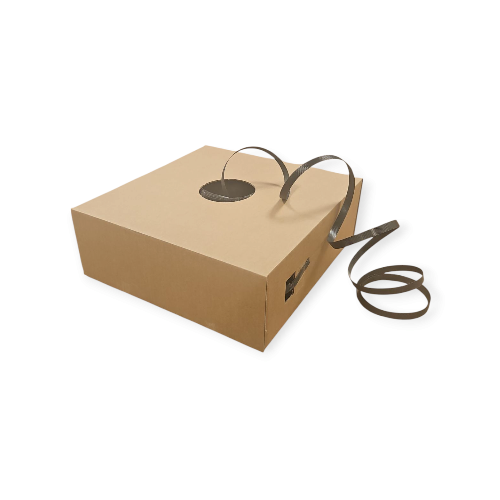 Omsnoerband PP zwart dispenserdoos