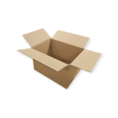 Kartonnen doos enkele golf (B) bruin  | 305 x 220 x 200 mm