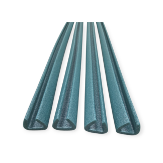 U schuimprofiel 2 mtr groen