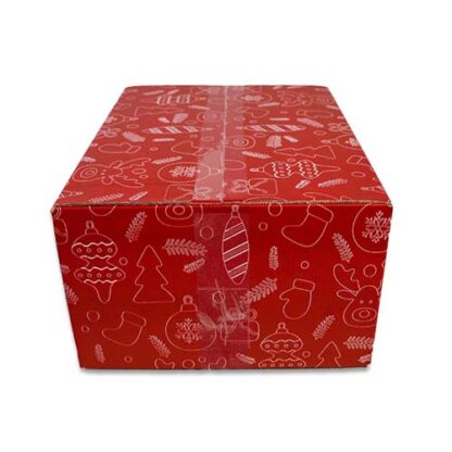 Kerstdoos figuur rood | 390 x 290 x 250 mm - Image 2