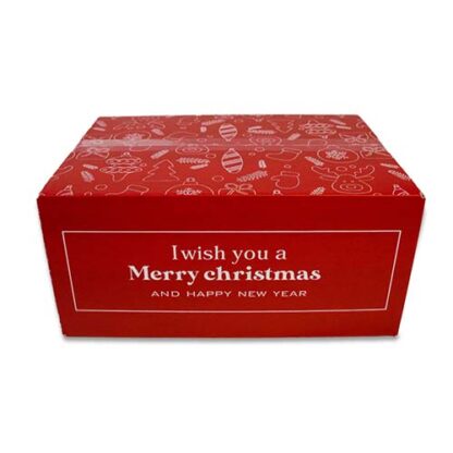 Kerstdoos figuur rood | 390 x 290 x 250 mm - Image 3