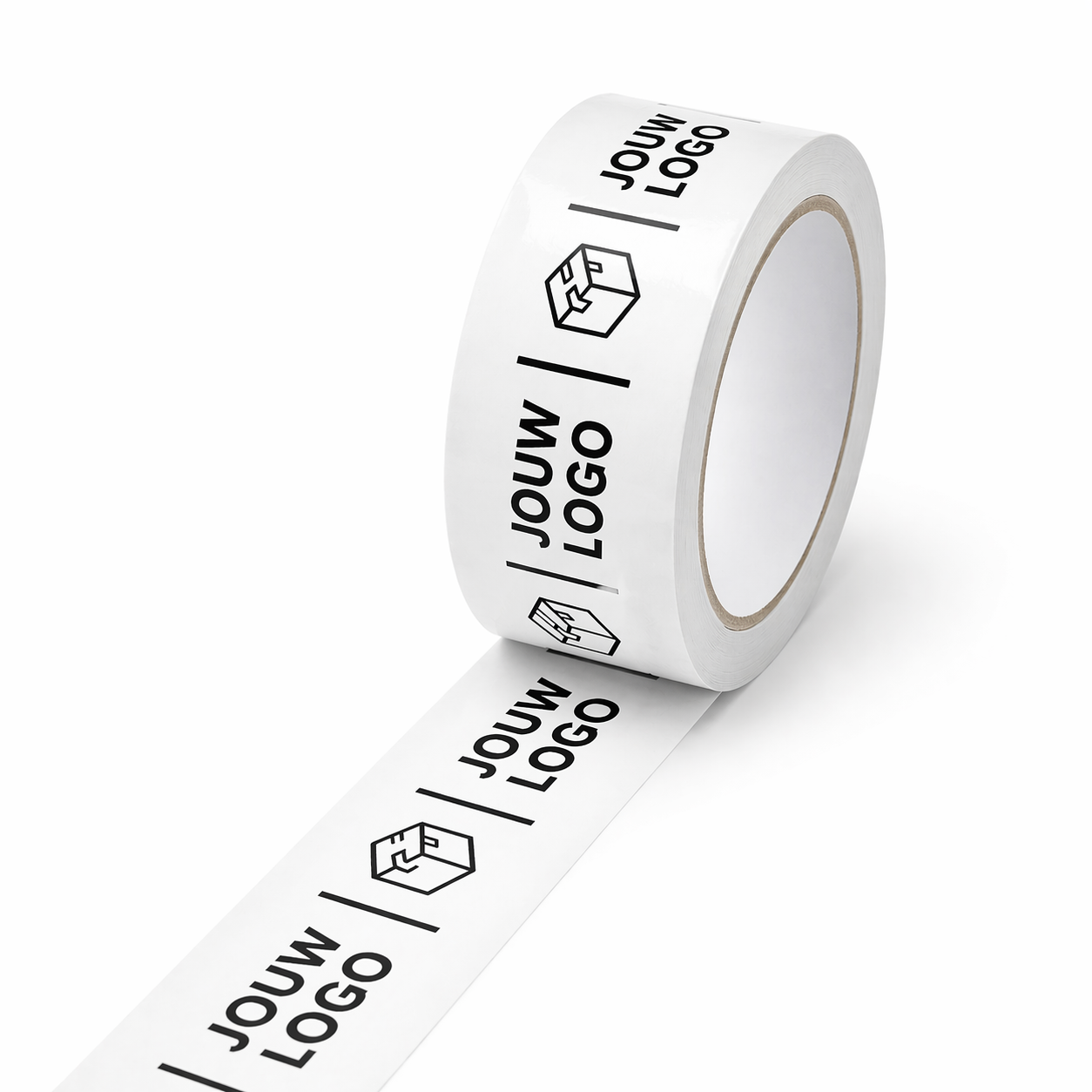 Bedrukte tape1 kleur