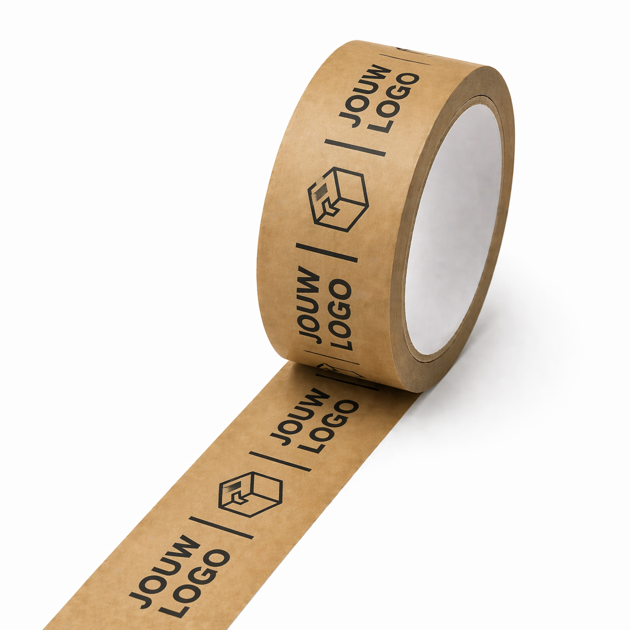 Bedrukte tape papier | 1 kleur