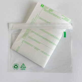 paklijst envelop transparant 60% recycled A6