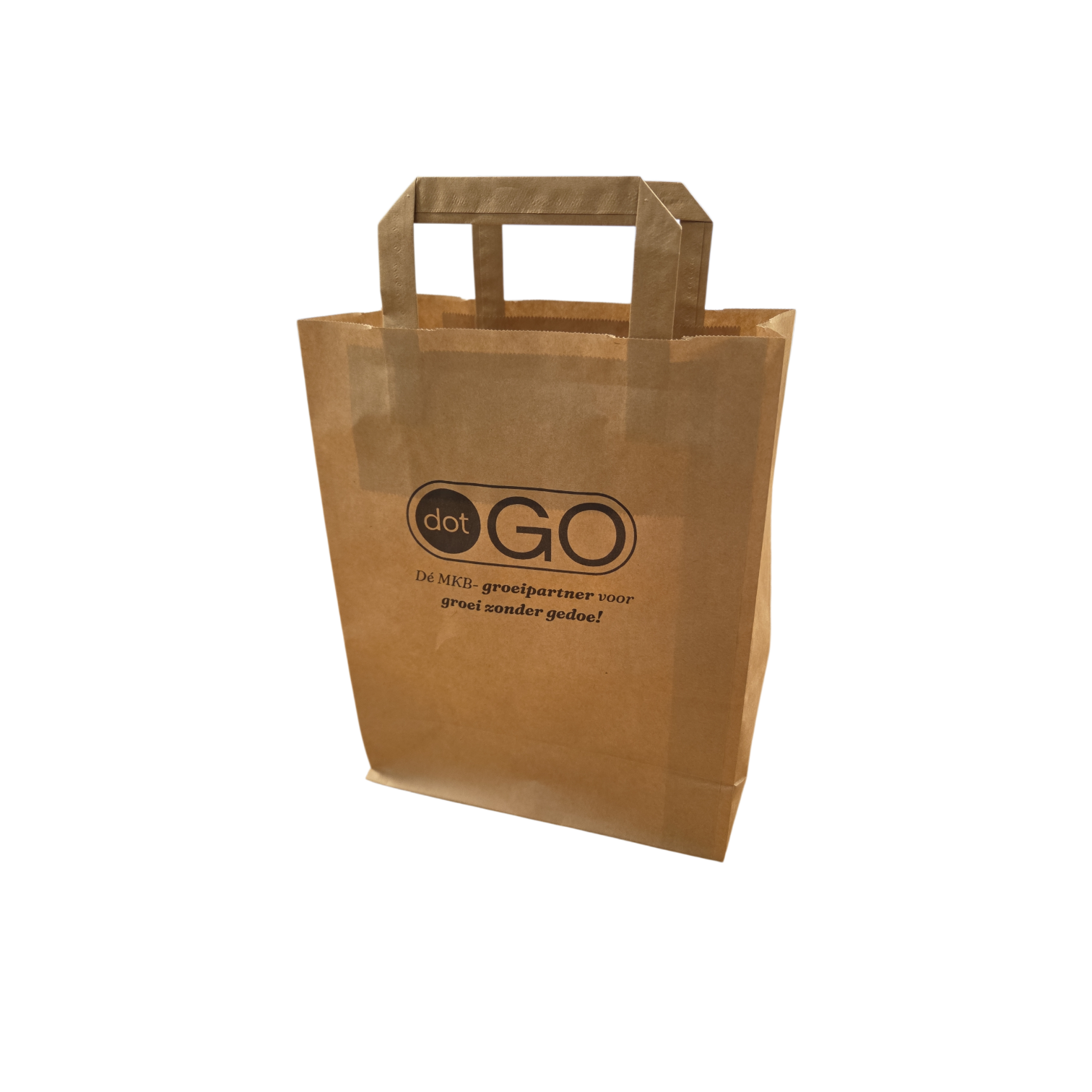 Bedrukte papieren draagtas