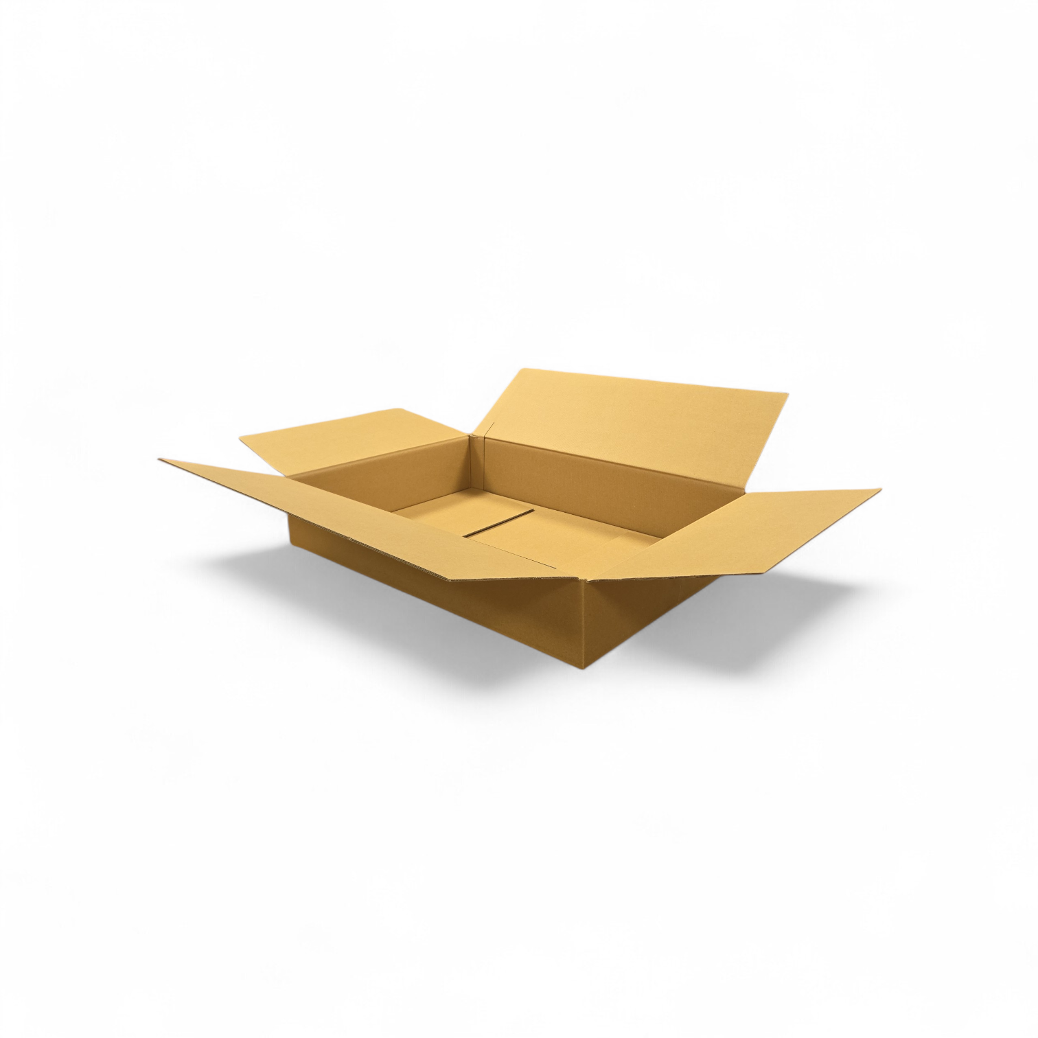 Kartonnen doos dubbele golf (EE) bruin | 590 x 390 x 103 mm