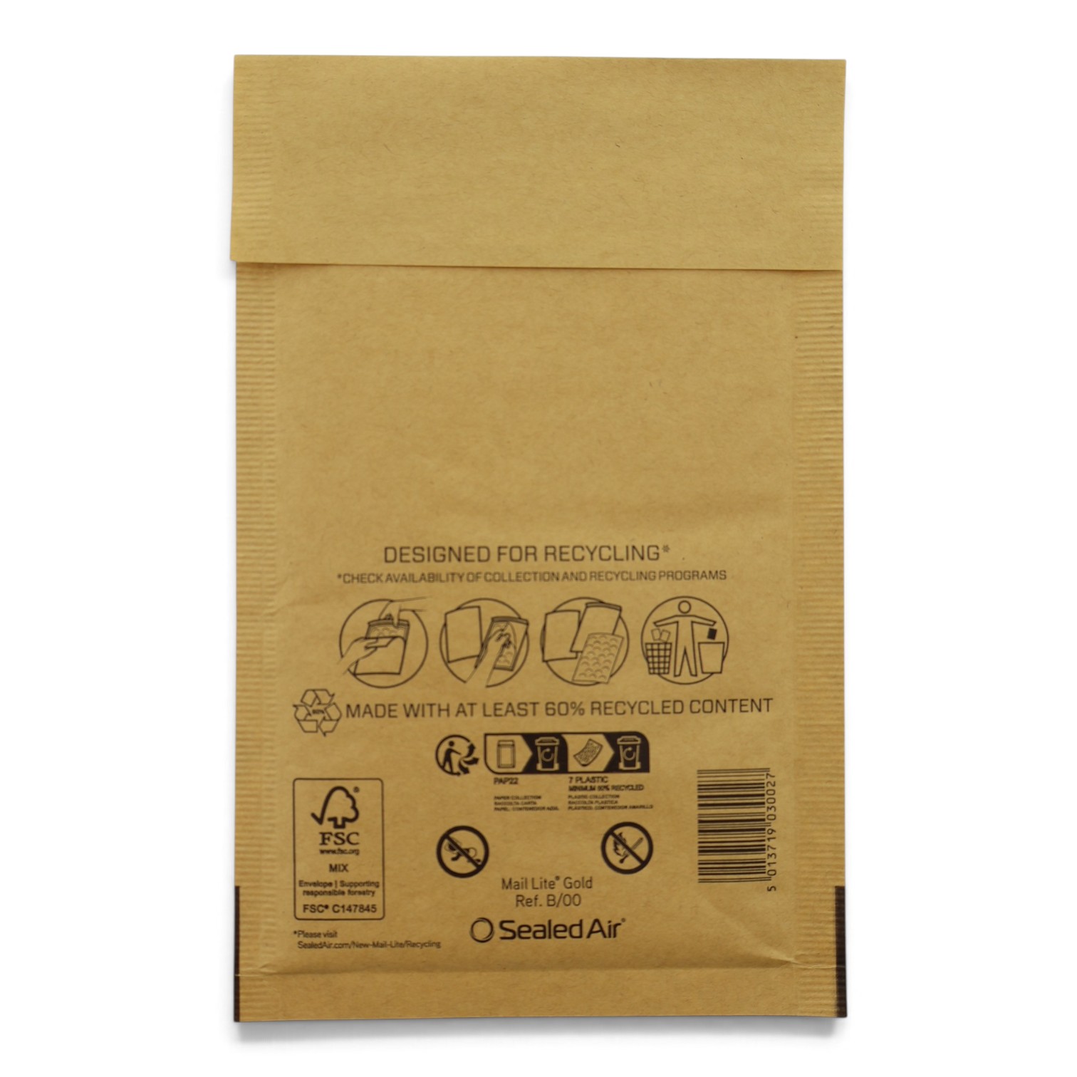Bubbel envelop bruin B
