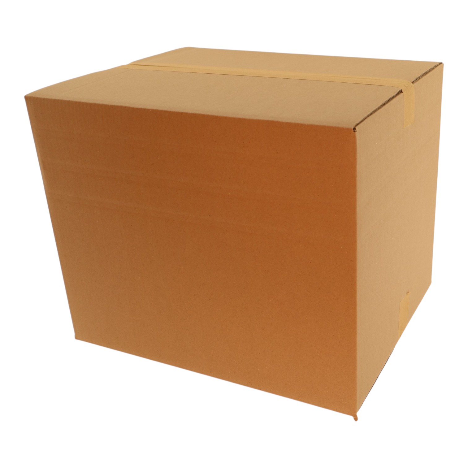 Kartonnen doos dubbele golf (CB) bruin | 500 x 400 x 400 mm extra ril 250/300/350