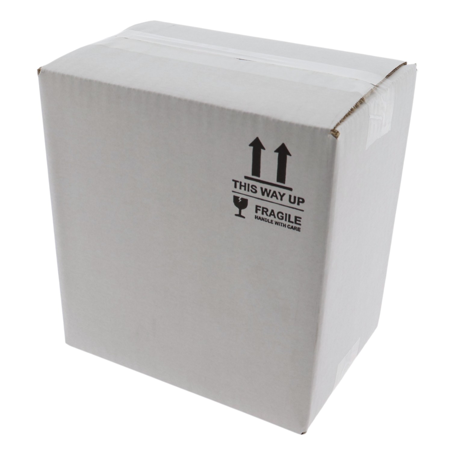 Kartonnen doos dubbele golf (CB) wit | 216 x 144 x 230 mm