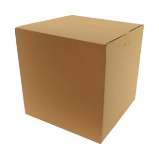 Kartonnen doos dubbele golf (EE) bruin | 455 x 455 x 455 mm extra ril 175/300/340/415