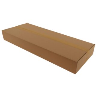 Kartonnen doos dubbele golf (BE) bruin | 750 x 280 x 80 mm